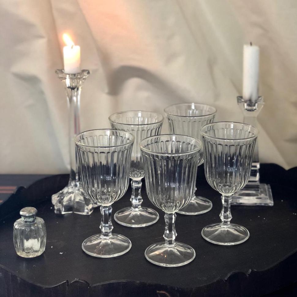 Бокал хрустальный грани 50-е гг