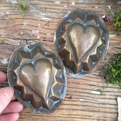 Форма для выпечки Сердце темное