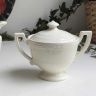 Сахарница Royal Creamware Recamier 14 см фарфор Англия      