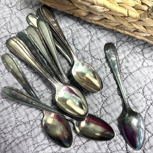 Ложка чайная Apollo 15 см серебрение Франция