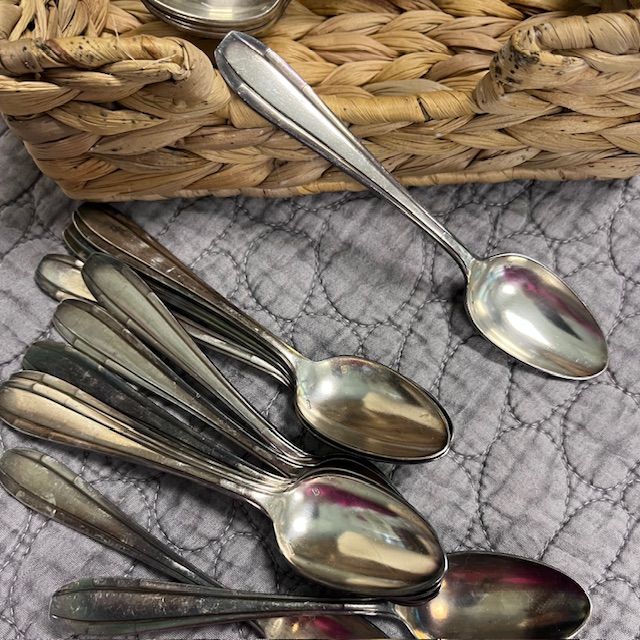 Ложка чайная Apollo 15 см серебрение Франция