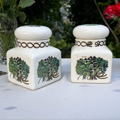 Банка для хранения с крышкой Taunton Vale 14 см керамика Англия