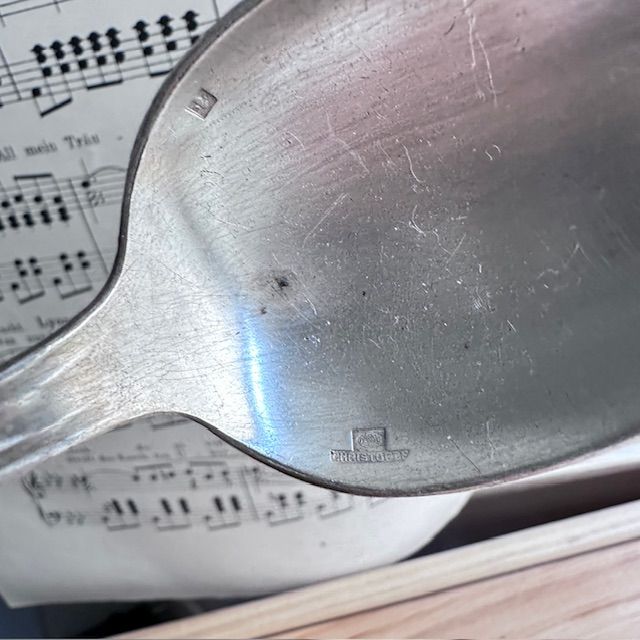 Ложка столовая Christofle 20 см серебрение Франция