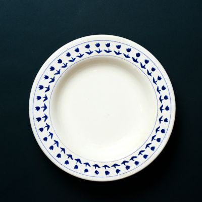 Тарелка глубокая 20 см Тюльпан керамика