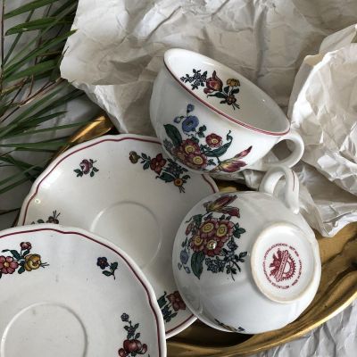 Кофейная чайная пара серия Alsace