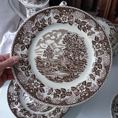 Тарелка Barralls Staffordshire Elizabethan 25 см Англия