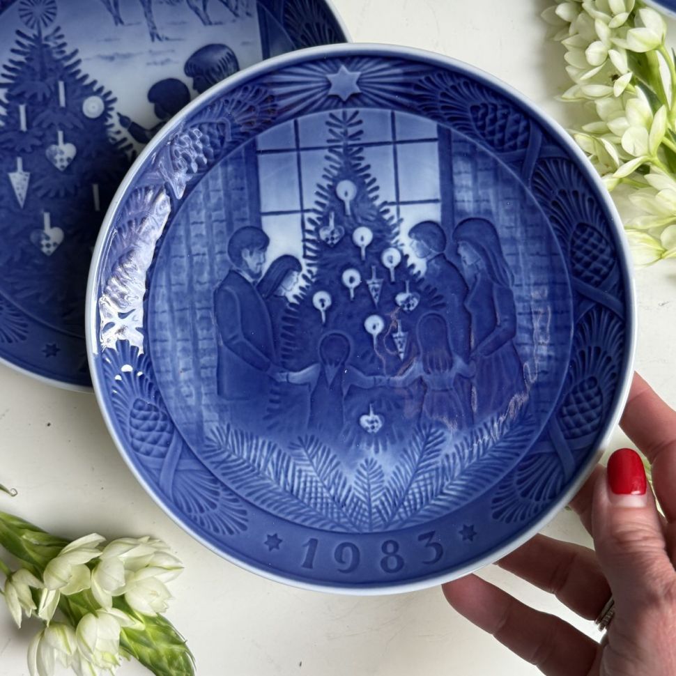 Тарелка ежегодная 1983 Royal Copenhagen Дания