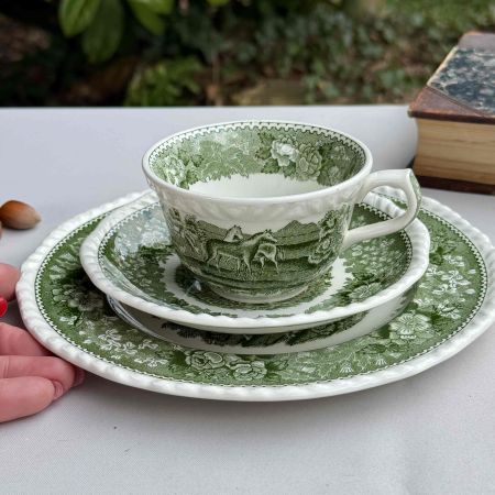 Чайная пара Adams Wedgwood group English Scenic 180 мл Англия 
