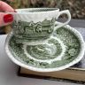 Чайная пара Adams Wedgwood group English Scenic 180 мл Англия 