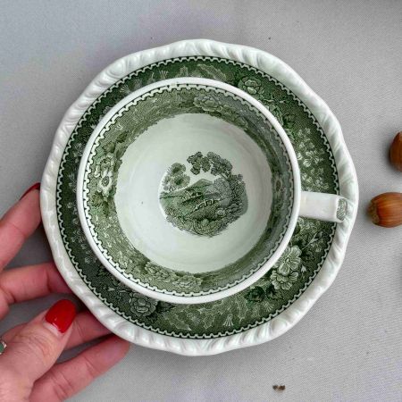 Чайная пара Adams Wedgwood group English Scenic 180 мл Англия 