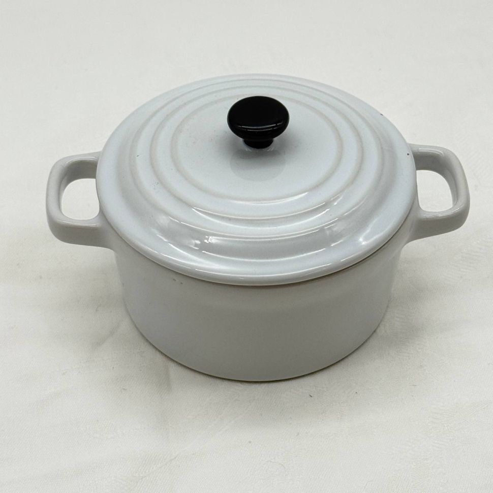 Рамекин с крышкой 200 мл жаропрочная керамика