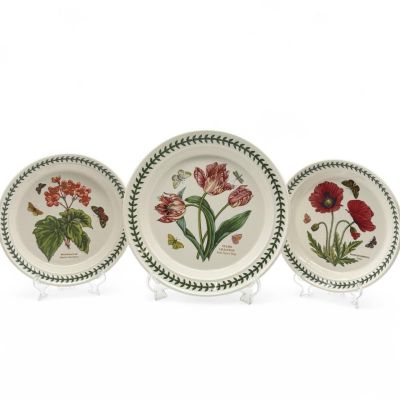 Тарелка Portmeirion Botanic Garden Pink Parrot Tulip 27 см Портмерион Англия