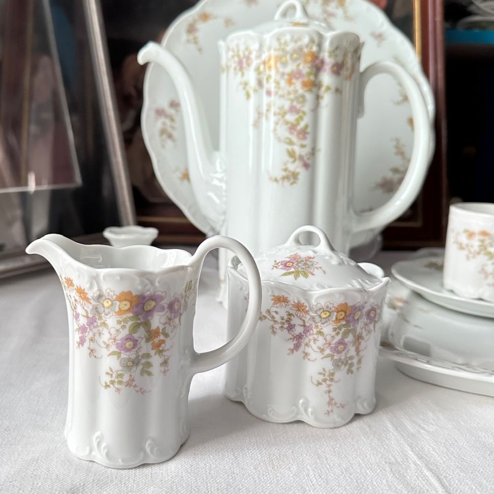 Чайник кофейник Rosenthal Monbijou садовые цветы 1,4 л Германия