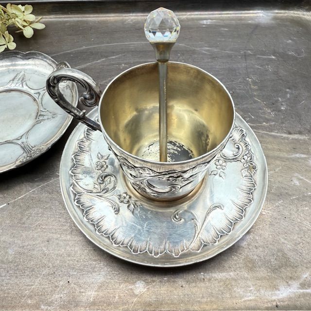 Палочка для набора диска телефона G.E.P. Brass USA 10 см хрусталь Swarovski