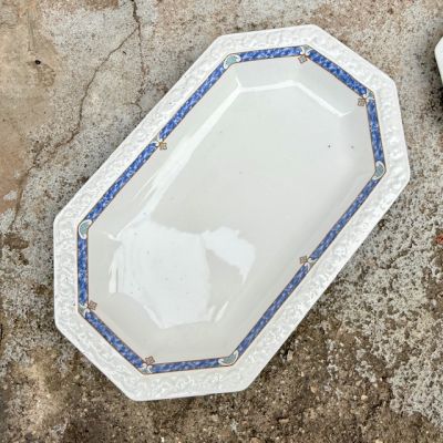 Блюдо Rosenthal Classic Rose голубой орнамент 33 см Германия