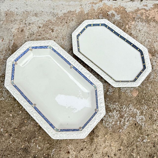 Блюдо Rosenthal Classic Rose голубой орнамент 33 см Германия