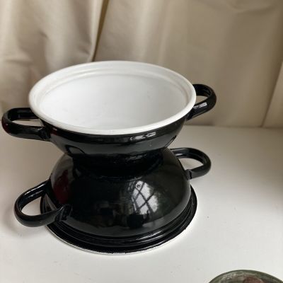 Сотейник тазик 19 см эмалированный