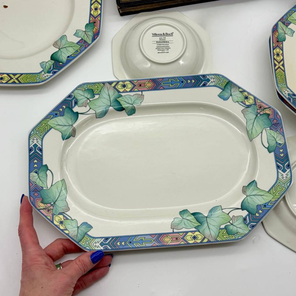 Блюдо ВиллеройБох Pasadena 33 см фарфор Германия 