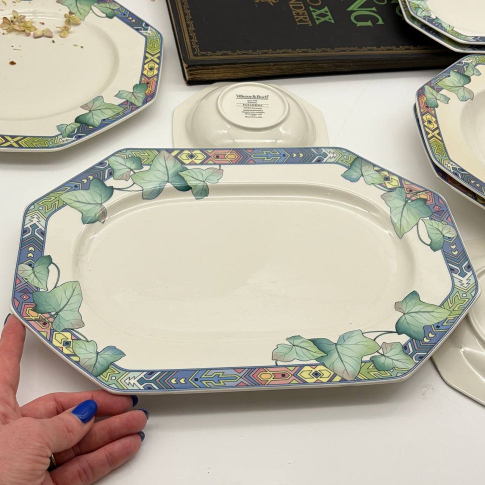 Блюдо ВиллеройБох Pasadena 33 см фарфор Германия 