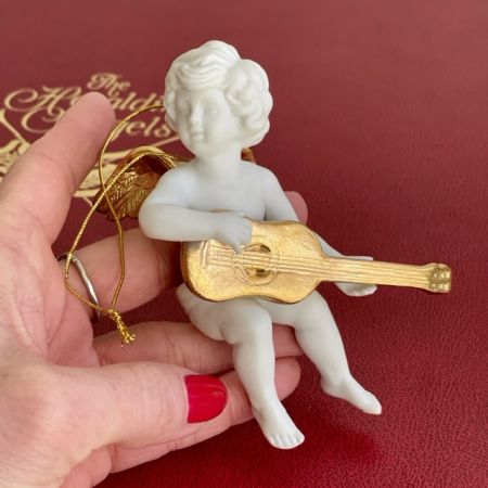 Ангел с гитарой Franklin porcelain 