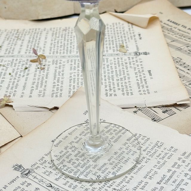 Бокал Anna Hutte фиолетовый 200 мл накладной хрусталь Германия 