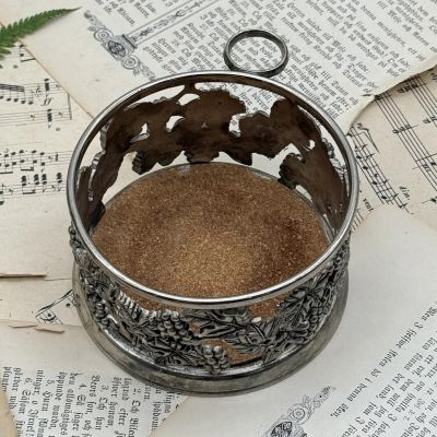 Подставка под бутылку 12 см мельхиор 