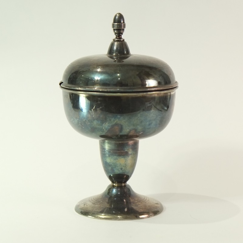 Икорница-сахарница на ножке