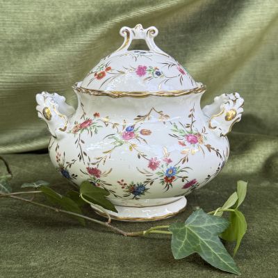 Сахарница T&V Limoges​ 15 см Франция