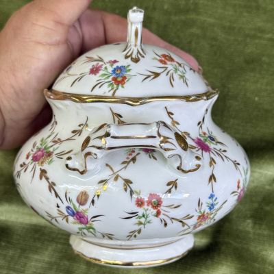 Сахарница T&V Limoges​ 15 см Франция