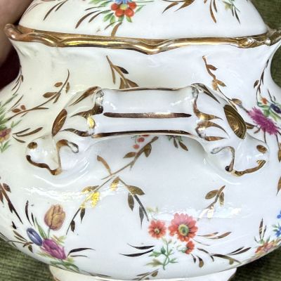 Сахарница T&V Limoges​ 15 см Франция
