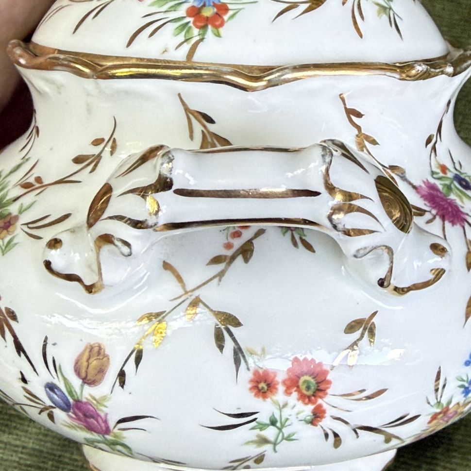 Сахарница T&V Limoges​ 15 см Франция
