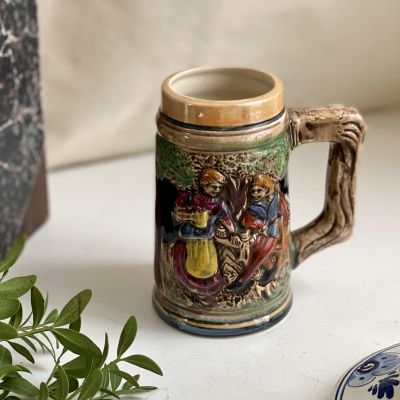 Пивная кружа 300 мл керамика