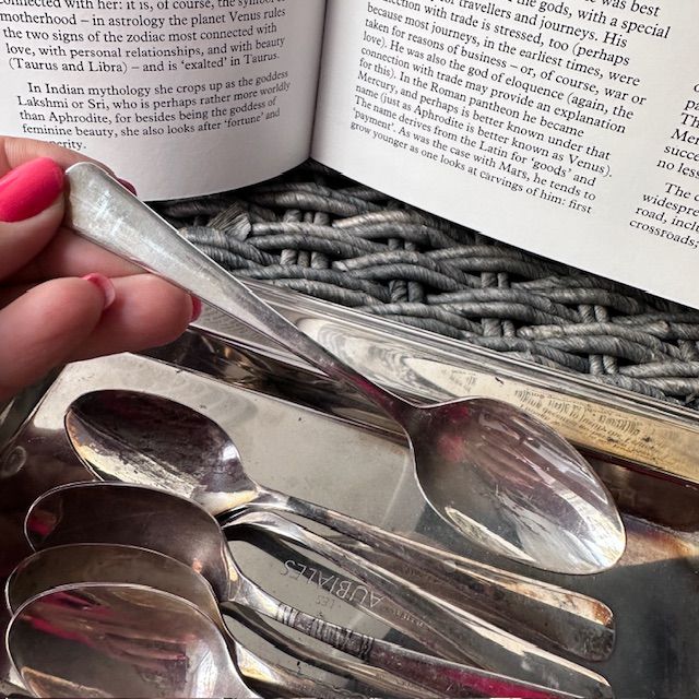 Ложка чайная Amefa 14 см серебрение