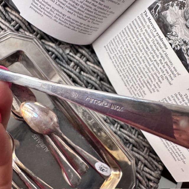 Ложка чайная Amefa 14 см серебрение