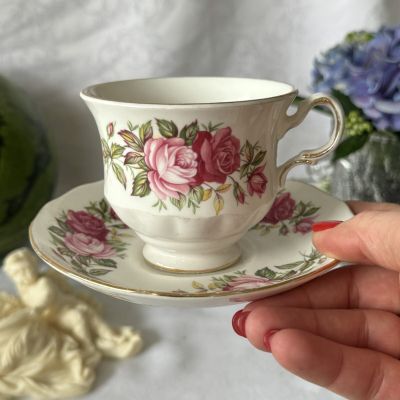 Чайная пара Queen Anne 210 мл Англия уценка