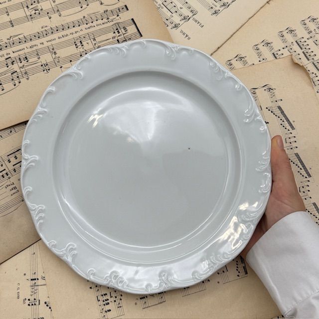 Тарелка Rosenthal Monbijou белый 25 см фарфор Германия 2 категория