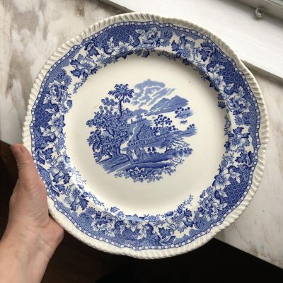 Блюдо 31 см Seaforth Woods Burslem фарфор Англия 