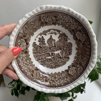 Миска 16 см Adams Wedgwood Group English Scenic Англия  