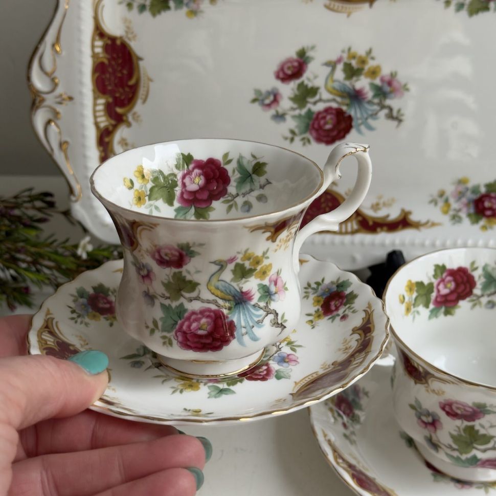 Кофейная пара Royal Albert Chatelaine 130 мл Англия