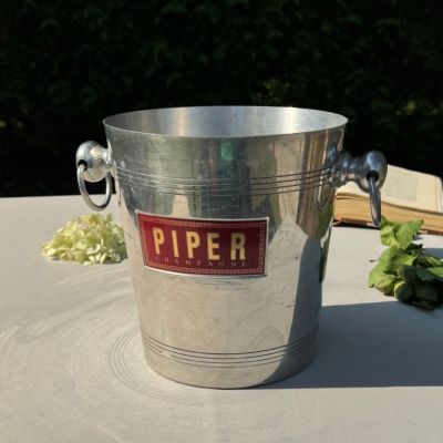 Ведро для охлаждения бутылки Piper 20 см алюминий Франция