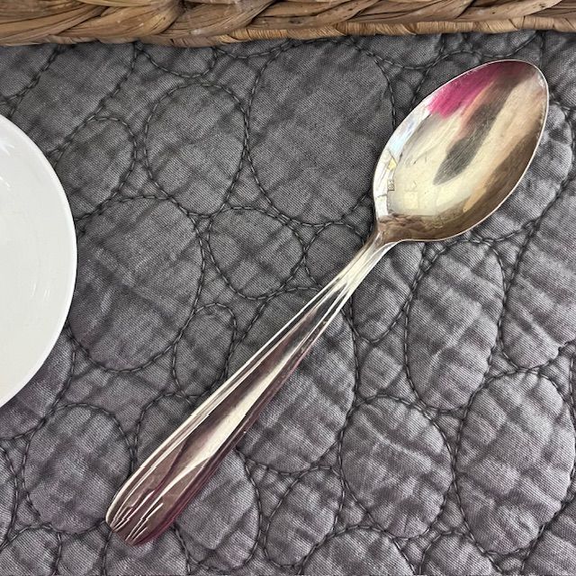 Ложка чайная 14 см серебрение Ардеко Франция