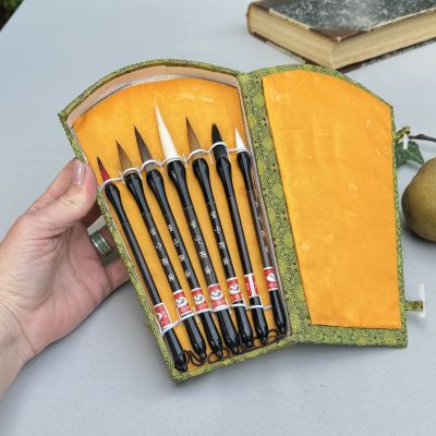 Кисть для каллиграфии набор 7 шт Япония