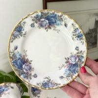Тарелка пирожковая Royal Albert Moonlight Rose 16 см фарфор Англия