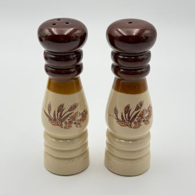 Солонка и перечница 16 см керамика набор 2 предмета