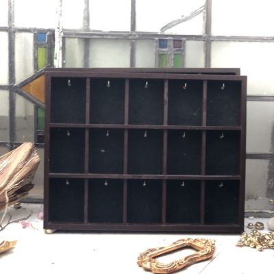 Ключница 15 ячеек дерево