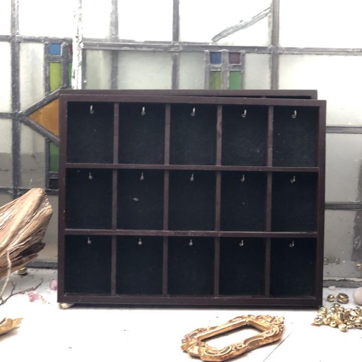 Ключница 15 ячеек дерево