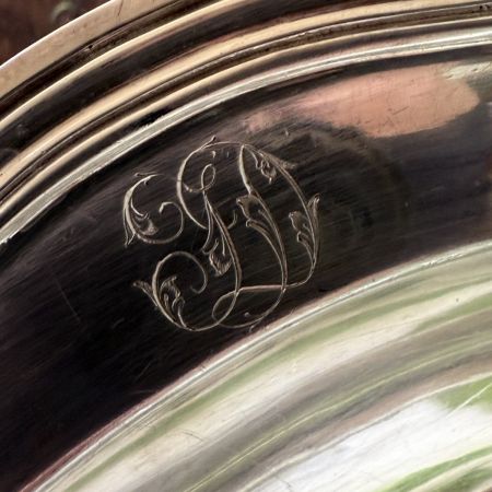 Блюдо Christofle 30 см серебрение Франция начало XX в.
