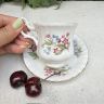 Кофейная пара Royal Albert Summertime Bourton 150 мл Англия 