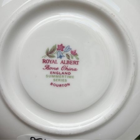 Кофейная пара Royal Albert Summertime Bourton 150 мл Англия 