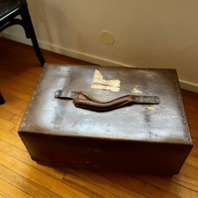 Сундук короб старинный 61х38х29 19 век